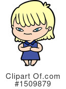 Girl Clipart #1509879 by lineartestpilot