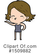 Girl Clipart #1509882 by lineartestpilot