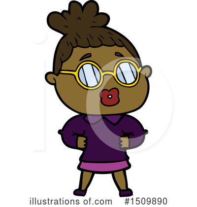 Royalty-Free (RF) Girl Clipart Illustration by lineartestpilot - Stock Sample #1509890