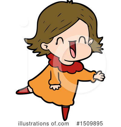 Royalty-Free (RF) Girl Clipart Illustration by lineartestpilot - Stock Sample #1509895