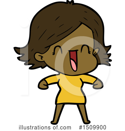 Royalty-Free (RF) Girl Clipart Illustration by lineartestpilot - Stock Sample #1509900