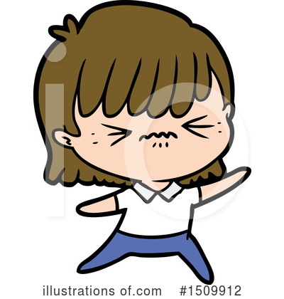 Royalty-Free (RF) Girl Clipart Illustration by lineartestpilot - Stock Sample #1509912