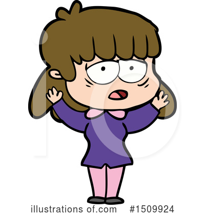 Royalty-Free (RF) Girl Clipart Illustration by lineartestpilot - Stock Sample #1509924
