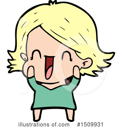 Royalty-Free (RF) Girl Clipart Illustration by lineartestpilot - Stock Sample #1509931
