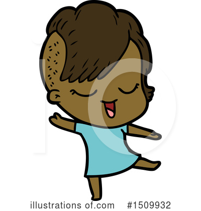 Royalty-Free (RF) Girl Clipart Illustration by lineartestpilot - Stock Sample #1509932