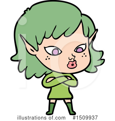 Royalty-Free (RF) Girl Clipart Illustration by lineartestpilot - Stock Sample #1509937