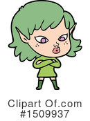 Girl Clipart #1509937 by lineartestpilot
