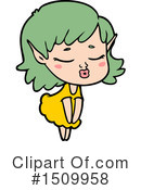 Girl Clipart #1509958 by lineartestpilot