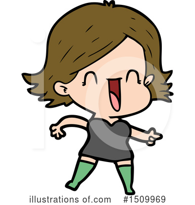 Royalty-Free (RF) Girl Clipart Illustration by lineartestpilot - Stock Sample #1509969
