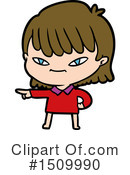 Girl Clipart #1509990 by lineartestpilot