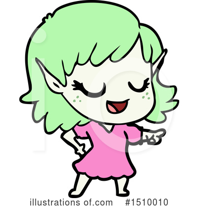 Royalty-Free (RF) Girl Clipart Illustration by lineartestpilot - Stock Sample #1510010