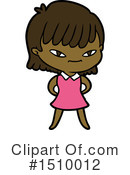 Girl Clipart #1510012 by lineartestpilot