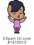 Girl Clipart #1510013 by lineartestpilot