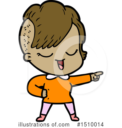 Royalty-Free (RF) Girl Clipart Illustration by lineartestpilot - Stock Sample #1510014