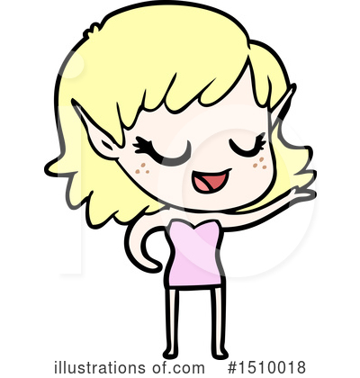 Royalty-Free (RF) Girl Clipart Illustration by lineartestpilot - Stock Sample #1510018