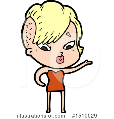 Royalty-Free (RF) Girl Clipart Illustration by lineartestpilot - Stock Sample #1510029
