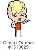 Girl Clipart #1510029 by lineartestpilot