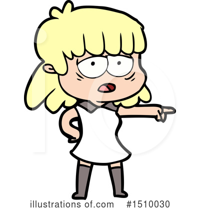 Royalty-Free (RF) Girl Clipart Illustration by lineartestpilot - Stock Sample #1510030