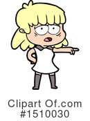 Girl Clipart #1510030 by lineartestpilot