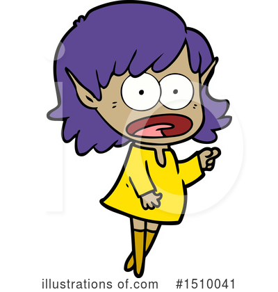 Royalty-Free (RF) Girl Clipart Illustration by lineartestpilot - Stock Sample #1510041