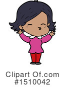 Girl Clipart #1510042 by lineartestpilot