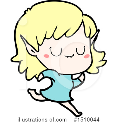 Royalty-Free (RF) Girl Clipart Illustration by lineartestpilot - Stock Sample #1510044