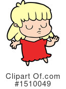 Girl Clipart #1510049 by lineartestpilot