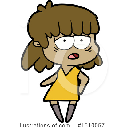 Royalty-Free (RF) Girl Clipart Illustration by lineartestpilot - Stock Sample #1510057