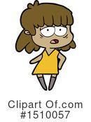 Girl Clipart #1510057 by lineartestpilot
