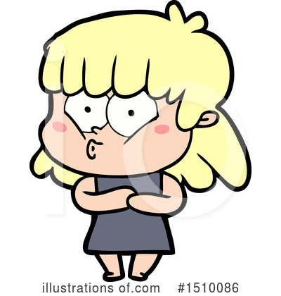 Royalty-Free (RF) Girl Clipart Illustration by lineartestpilot - Stock Sample #1510086