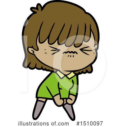 Royalty-Free (RF) Girl Clipart Illustration by lineartestpilot - Stock Sample #1510097