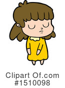 Girl Clipart #1510098 by lineartestpilot