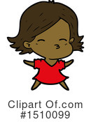 Girl Clipart #1510099 by lineartestpilot