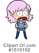 Girl Clipart #1510102 by lineartestpilot