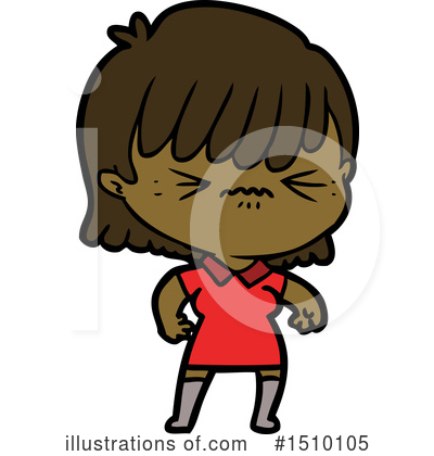 Royalty-Free (RF) Girl Clipart Illustration by lineartestpilot - Stock Sample #1510105