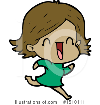 Royalty-Free (RF) Girl Clipart Illustration by lineartestpilot - Stock Sample #1510111