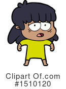 Girl Clipart #1510120 by lineartestpilot