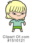 Girl Clipart #1510121 by lineartestpilot