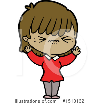 Royalty-Free (RF) Girl Clipart Illustration by lineartestpilot - Stock Sample #1510132