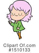 Girl Clipart #1510133 by lineartestpilot