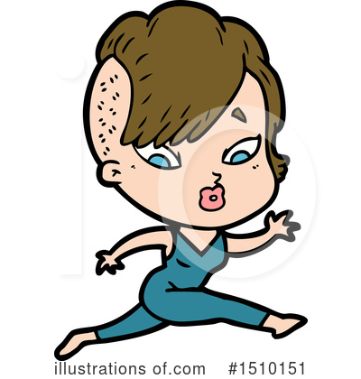 Royalty-Free (RF) Girl Clipart Illustration by lineartestpilot - Stock Sample #1510151