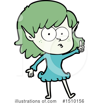 Royalty-Free (RF) Girl Clipart Illustration by lineartestpilot - Stock Sample #1510156