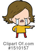 Girl Clipart #1510157 by lineartestpilot