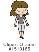 Girl Clipart #1510165 by lineartestpilot