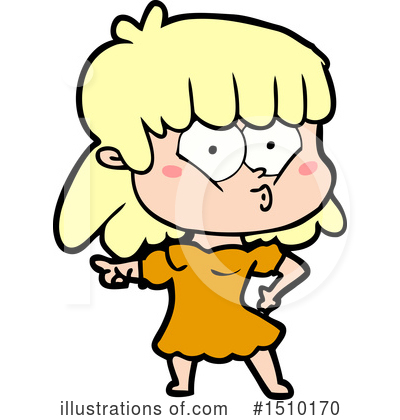 Royalty-Free (RF) Girl Clipart Illustration by lineartestpilot - Stock Sample #1510170