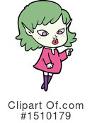Girl Clipart #1510179 by lineartestpilot