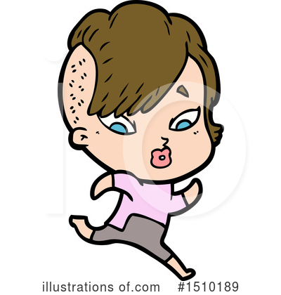 Royalty-Free (RF) Girl Clipart Illustration by lineartestpilot - Stock Sample #1510189
