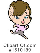 Girl Clipart #1510189 by lineartestpilot