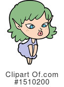 Girl Clipart #1510200 by lineartestpilot