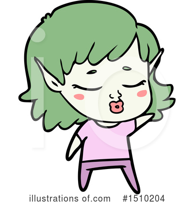 Royalty-Free (RF) Girl Clipart Illustration by lineartestpilot - Stock Sample #1510204